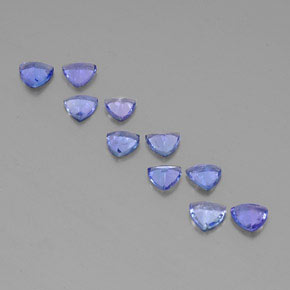 Tanzanite Gemstone in 4.9 x 4.8 mm Size for Sale, Tanzanite Stone in Violet Blue Color
