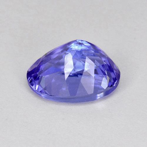 Tanzanite Gemstone in 9 x 6.8 mm Size for Sale, Tanzanite Stone in Bright Violet Color