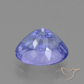 Tanzanite Gemstone in 8.8 x 6.7 mm Size for Sale, Tanzanite Stone in Intense Violet Blue Color