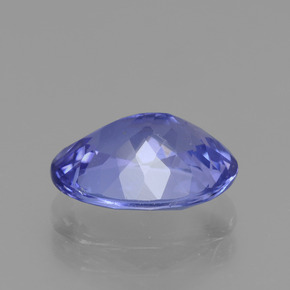 Tanzanite Gemstone in 9 x 7 mm (calibrated) Size for Sale, Tanzanite Stone in Intense Violet Blue Color