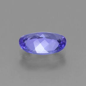 Tanzanite Gemstone in 8.9 x 6.7 mm Size for Sale, Tanzanite Stone in Bright Violet Color