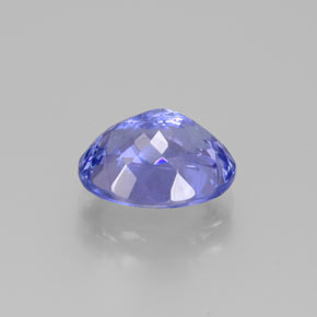 Tanzanite Gemstone in 9.5 x 7.4 mm Size for Sale, Tanzanite Stone in Intense Violet Blue Color