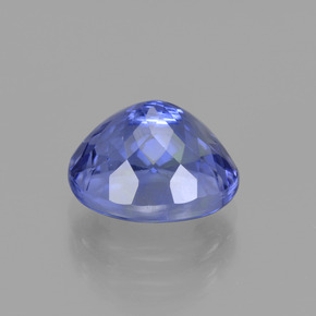 Tanzanite Gemstone in 10 x 8 mm (calibrated) Size for Sale, Tanzanite Stone in Medium Navy Blue Color