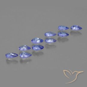 Tanzanite Gemstones in 5 x 3 mm (calibrated) Size for Sale, Tanzanite Stones in Intense Violet Blue Color