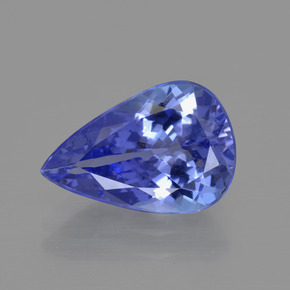 3.1ct Pear Facet Violet Blue Tanzanite Gem for sale 3.1ct Pear Facet Violet Blue Tanzanite Gem (ID: 412463)