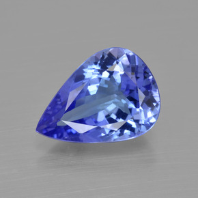 3.1ct Pear Facet Violet Blue Tanzanite Gem for sale 3.1ct Pear Facet Violet Blue Tanzanite Gem (ID: 412524)