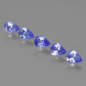 0.2ct Pear Facet Violet Blue Tanzanite for sale thumb image of 0.2ct Pear Facet Violet Blue Tanzanite (ID: 413141)