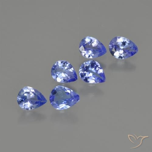 1.46ctw Natural Deep Blue Tanzanite, Pear Shape, VS
