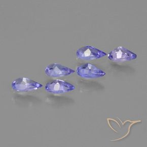 Tanzanite Gemstones in 5 x 3 mm (calibrated) Size for Sale, Tanzanite Stones in Intense Violet Blue Color