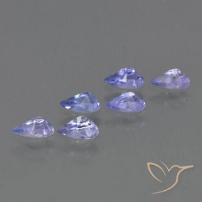 Tanzanite Gemstones in 5 x 3 mm (calibrated) Size for Sale, Tanzanite Stones in Intense Violet Blue Color
