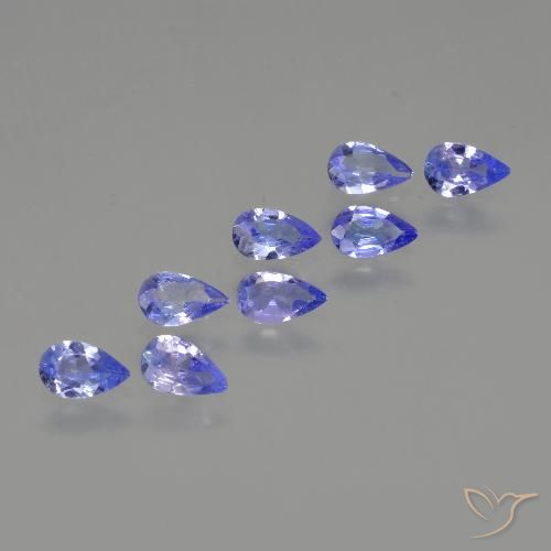 1.36ctw Natural Intense Blue Tanzanite, Pear Shape, VS
