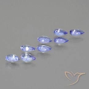 Tanzanite Gemstones in 5 x 3 mm (calibrated) Size for Sale, Tanzanite Stones in Intense Violet Blue Color