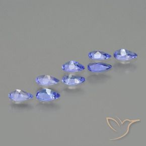 Tanzanite Gemstones in 5 x 3 mm (calibrated) Size for Sale, Tanzanite Stones in Intense Violet Blue Color