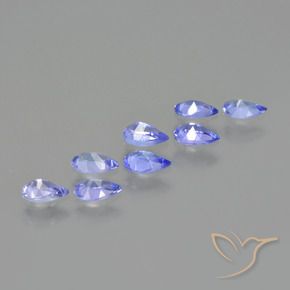 Tanzanite Gemstones in 5 x 3 mm (calibrated) Size for Sale, Tanzanite Stones in Violet Blue Color