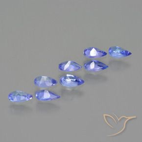 Tanzanite Gemstones in 5 x 3 mm (calibrated) Size for Sale, Tanzanite Stones in Violet Blue Color