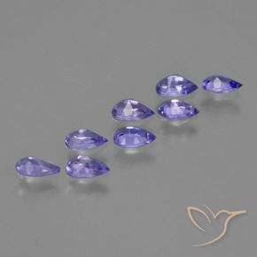 Tanzanite Gemstones in 5 x 3 mm (calibrated) Size for Sale, Tanzanite Stones in Intense Violet Blue Color