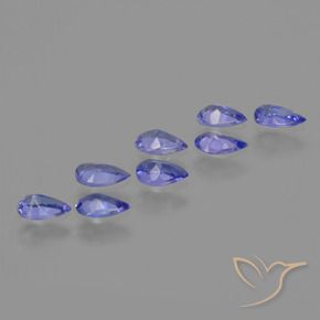 Tanzanite Gemstones in 5 x 3 mm (calibrated) Size for Sale, Tanzanite Stones in Intense Blue Color