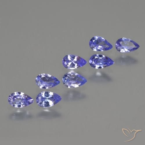 1.94ctw Natural Deep Blue Tanzanite, Pear Shape, VS