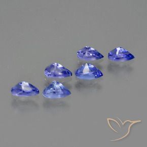 Tanzanite Gemstones in 5.1 x 3.2 mm Size for Sale, Tanzanite Stones in Violet Blue Color