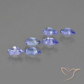 Tanzanite Gemstones in 5 x 3 mm (calibrated) Size for Sale, Tanzanite Stones in Deep Blue Color