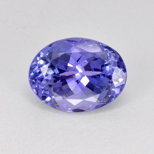 Azul violeta Tanzanita Gema - 2.8ct Forma ovalada (ID: 415415)