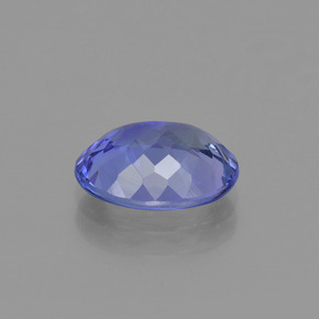 Tanzanite Gemstone in 9.7 x 7.6 mm Size for Sale, Tanzanite Stone in Violet Blue Color