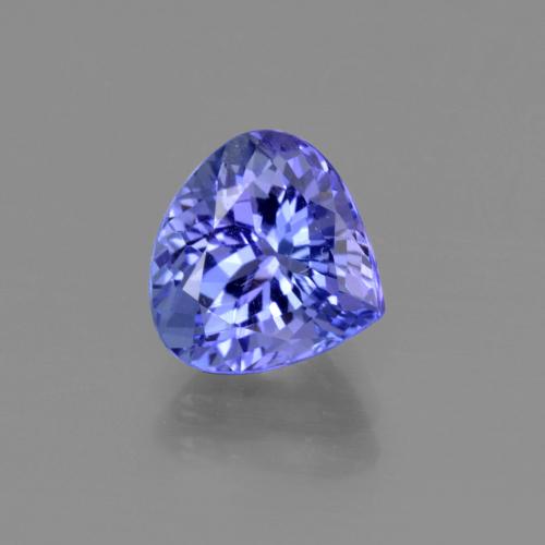 Intense Violet Blue 坦桑黝帘石 Gem - 2.3ct 梨形切面 (ID: 415419)