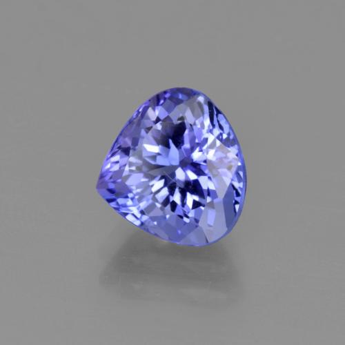 2.28 ct Blue Tanzanite Stone, Natural Tanzanite in Pear Facet Shape for Sale