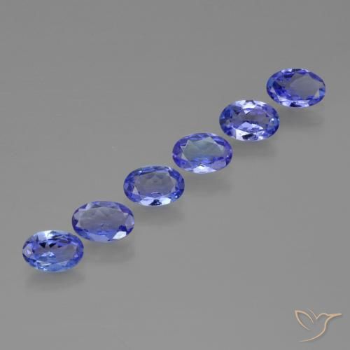 2.30ctw Natural Deep Violet Blue Tanzanite, Oval, VVS-VS