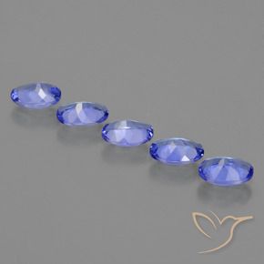 Tanzanite Gemstones in 6 x 4 mm (calibrated) Size for Sale, Tanzanite Stones in Violet Blue Color