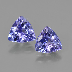 1.1ct Trillion Facet Violet Blue Tanzanite Gem for sale 1.1ct Trillion Facet Violet Blue Tanzanite Gem (ID: 421226)