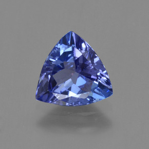 1ct Trillion Facet Violet Blue Tanzanite Gem for sale 1ct Trillion Facet Violet Blue Tanzanite Gem (ID: 421431)