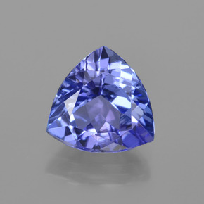1.3ct Trillion Facet Violet Blue Tanzanite Gem for sale 1.3ct Trillion Facet Violet Blue Tanzanite Gem (ID: 421506)