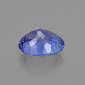 Tanzanite Gemstone in 9 x 7 mm (calibrated) Size for Sale, Tanzanite Stone in Deep Blue Color