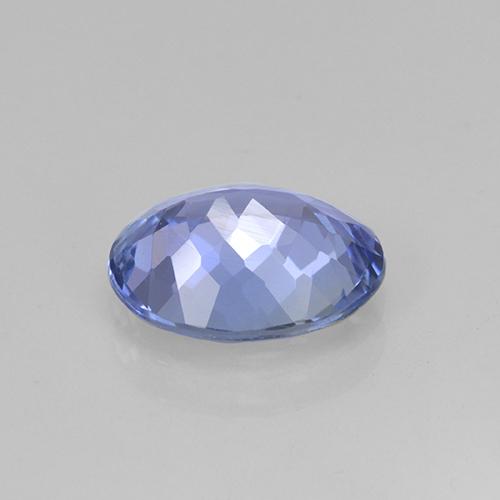 Tanzanite Gemstone in 9 x 7 mm (calibrated) Size for Sale, Tanzanite Stone in Pastel Blue Color