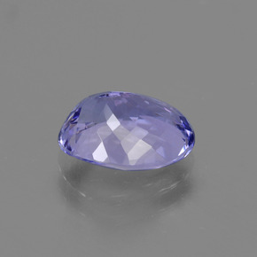 Tanzanite Gemstone in 9.5 x 7.3 mm Size for Sale, Tanzanite Stone in Intense Violet Blue Color