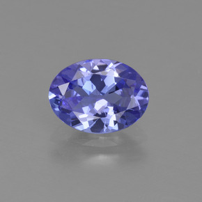 1.2ct Oval Facet Violet Blue Tanzanite for sale thumb image of 1.2ct Oval Facet Violet Blue Tanzanite (ID: 423611)