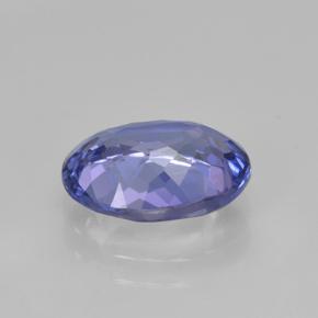 Tanzanite Gemstone in 9.4 x 7.2 mm Size for Sale, Tanzanite Stone in Intense Violet Blue Color
