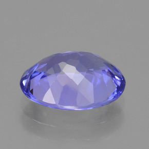 Tanzanite Gemstone in 10 x 8 mm (calibrated) Size for Sale, Tanzanite Stone in Intense Violet Blue Color