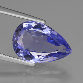 3.2ct Pear Facet Violet Blue Tanzanite Gem for sale 3.2ct Pear Facet Violet Blue Tanzanite Gem (ID: 424466)