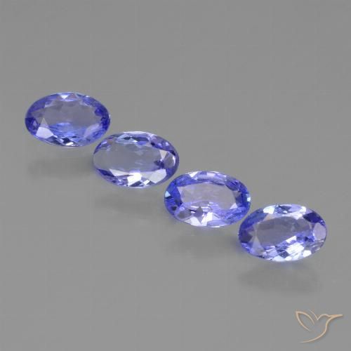 1.43ctw Natural Deep Blue Tanzanite, Oval, VS