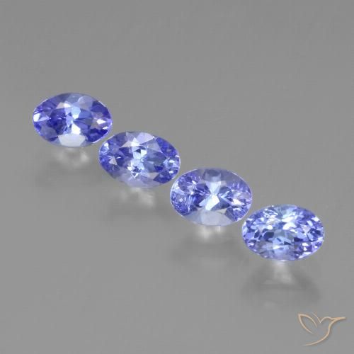 1.85ctw Natural Deep Blue Tanzanite, Oval, VVS-VS