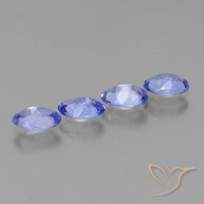 Tanzanite Gemstones in 5.9 x 3.8 mm Size for Sale, Tanzanite Stones in Violet Blue Color