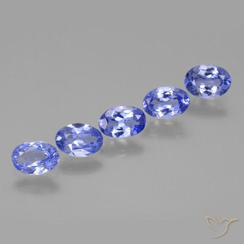 2.62ctw Natural Pastel Blue Tanzanite, Oval, VS