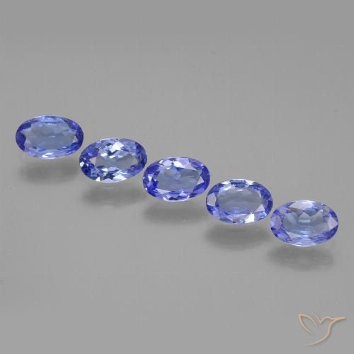 2.09ctw Natural Intense Violet Blue Tanzanite, Oval, VS