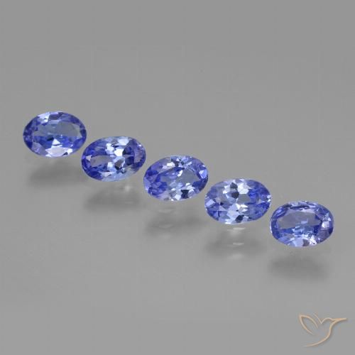 2.23ctw Natural Violet Blue Tanzanite, Oval, VS
