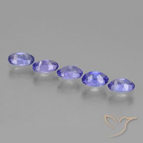 Tanzanite Gemstones in 6 x 4 mm (calibrated) Size for Sale, Tanzanite Stones in Intense Violet Blue Color