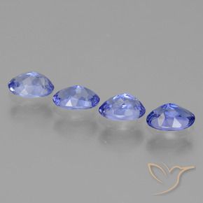 Tanzanite Gemstones in 6 x 4 mm (calibrated) Size for Sale, Tanzanite Stones in Deep Violet Blue Color