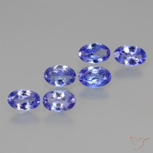2.39ctw Natural Deep Violet Blue Tanzanite, Oval, VVS-VS