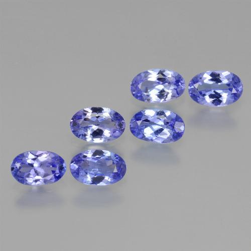 Deep Blue Tanzanite Gem - 0.4ct Oval Facet (ID: 445918)